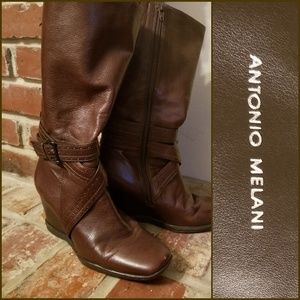 New Antonio Melani Wedge Boots